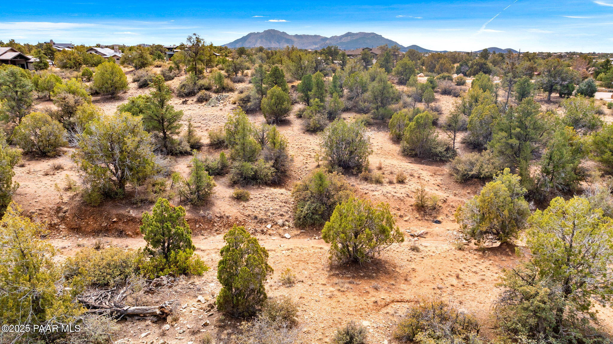 5495 West Three Forks Road Prescott, AZ 86305 - Photo 14 of 30 a view of a yard with a mountain