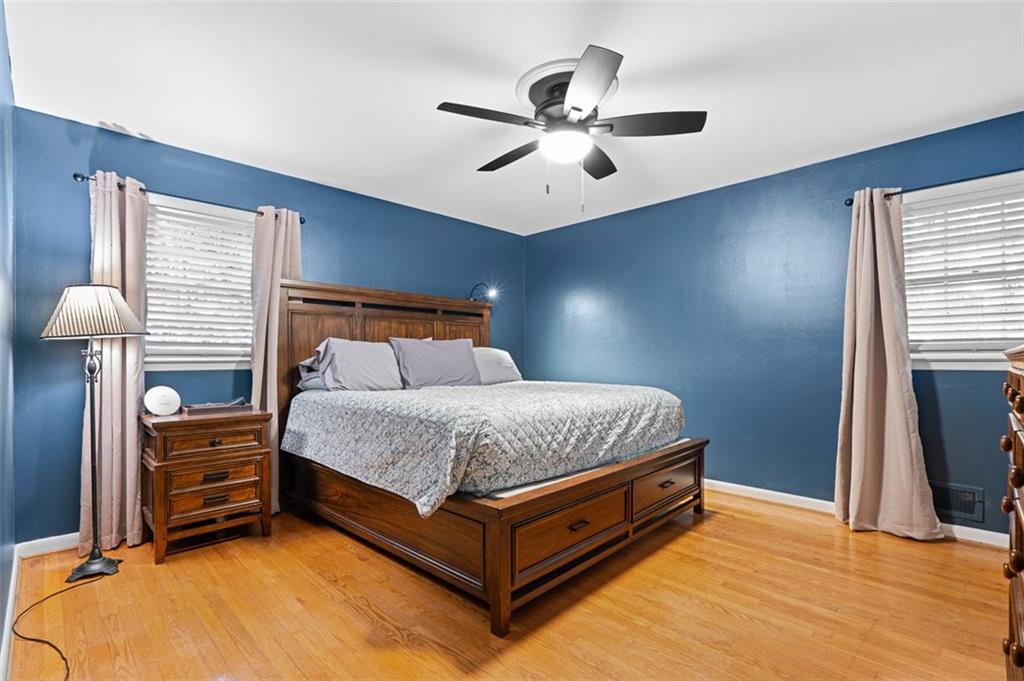 3698 Embry Circle Atlanta, GA 30341 - Photo 21 of 43 a bed sitting in a room next to a window