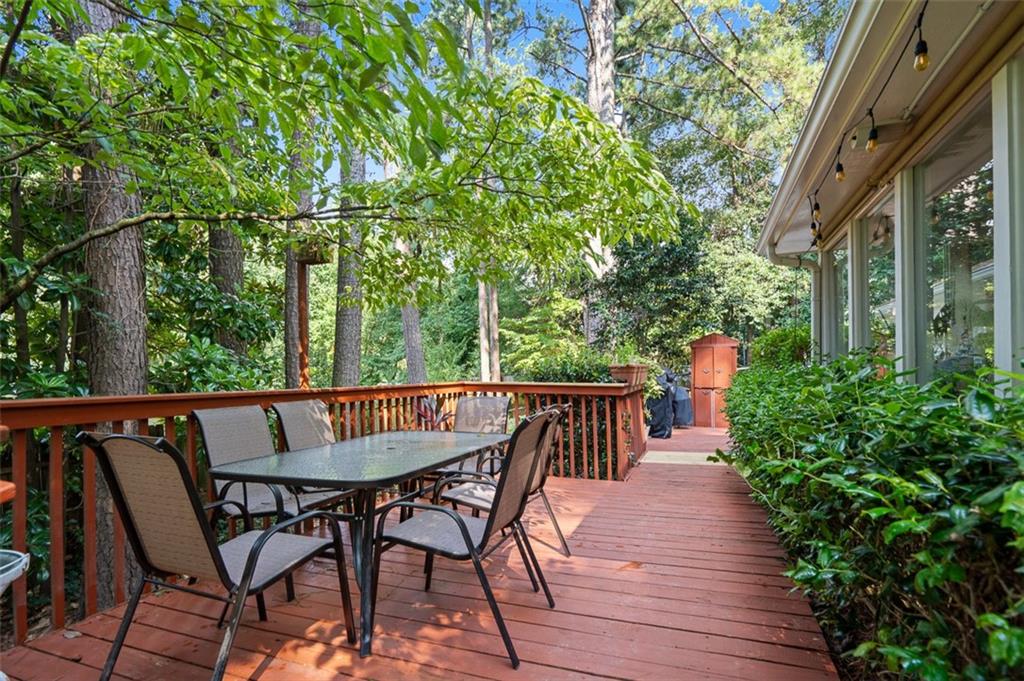 3698 Embry Circle Atlanta, GA 30341 - Photo 38 of 43 a view of an outdoor space with a table and chairs
