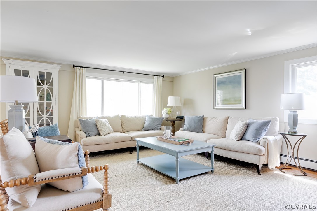 1015 Ridge Top Road Henrico, VA 23229 - Photo 16 of 50 The addition features a lovely, light-filled family room.