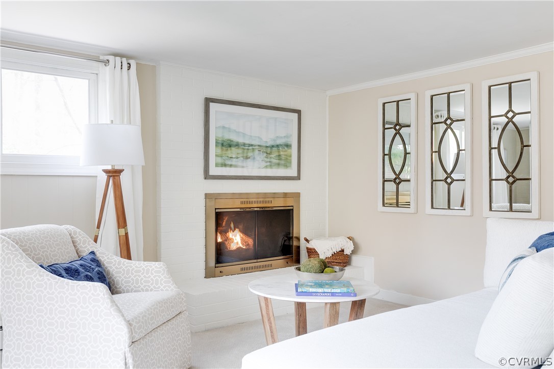 1015 Ridge Top Road Henrico, VA 23229 - Photo 35 of 50 Gas fireplace