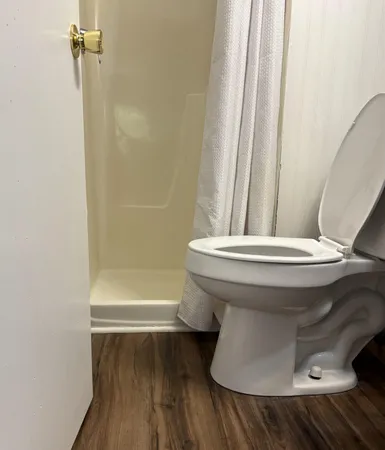 a bathroom with a sink and a toilet