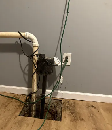 a view of a house next to a yard