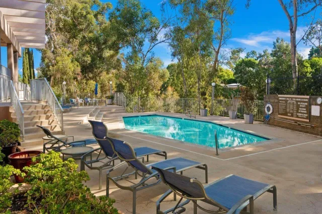 a view of a large building