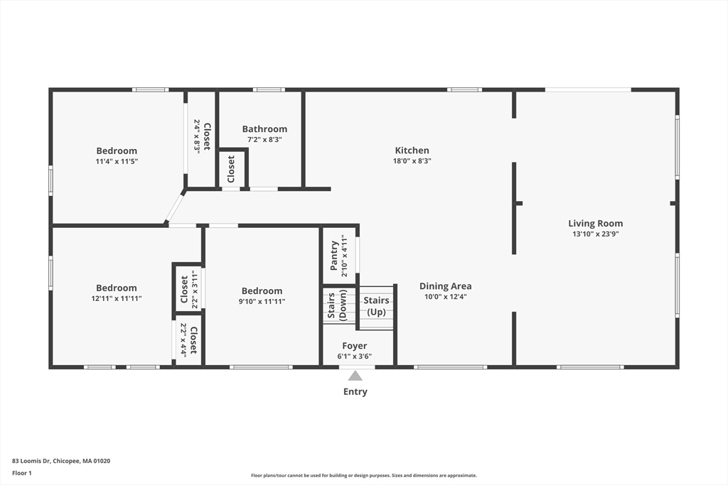 83 Loomis Drive Chicopee, MA 01020 - Photo 39 of 40 a picture of a room with a white wall and a refrigerator