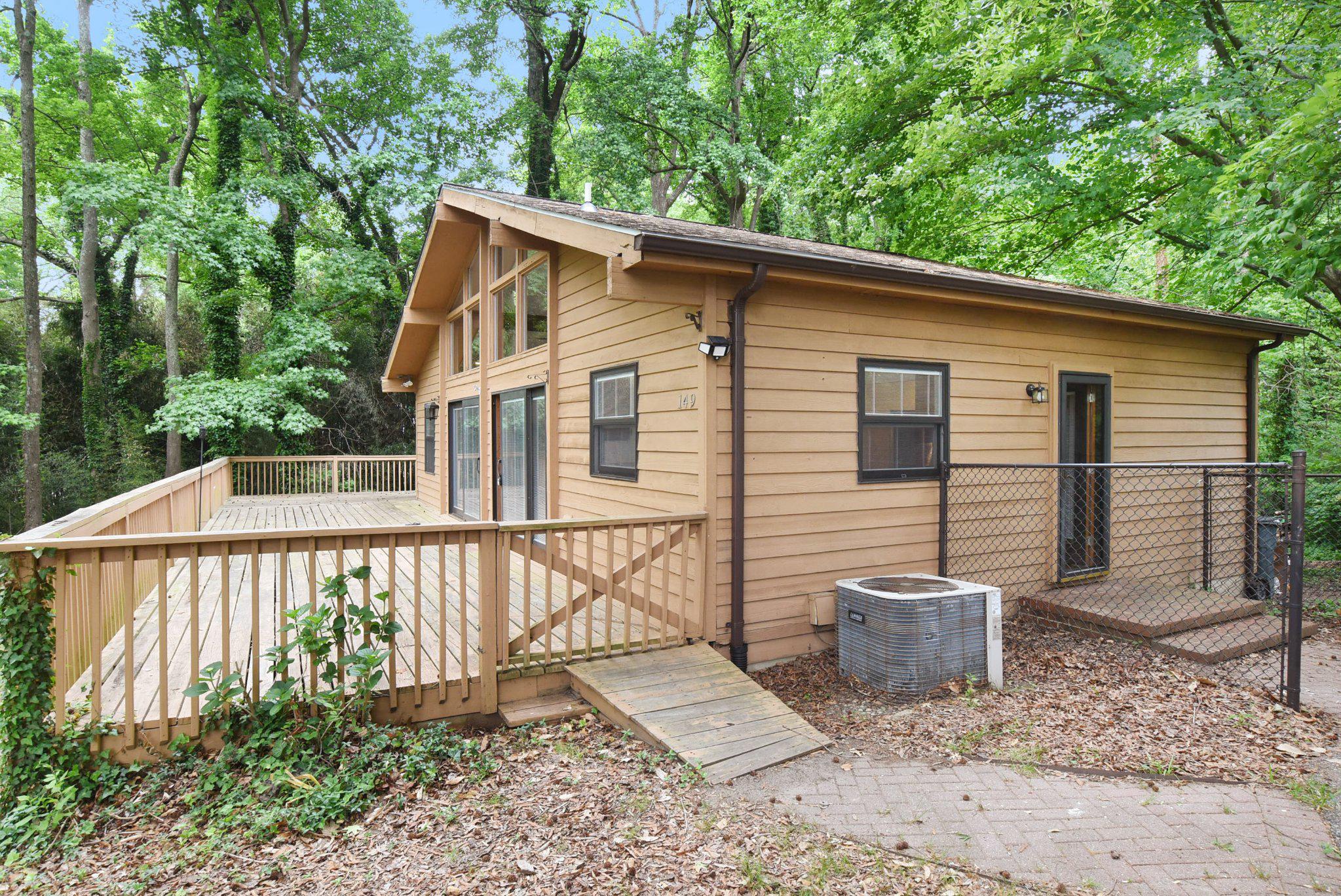 149 Windcliff Road Prince Frederick, MD 20678 - Photo 27 of 35 Gated Deck opens to Fenced Backyard