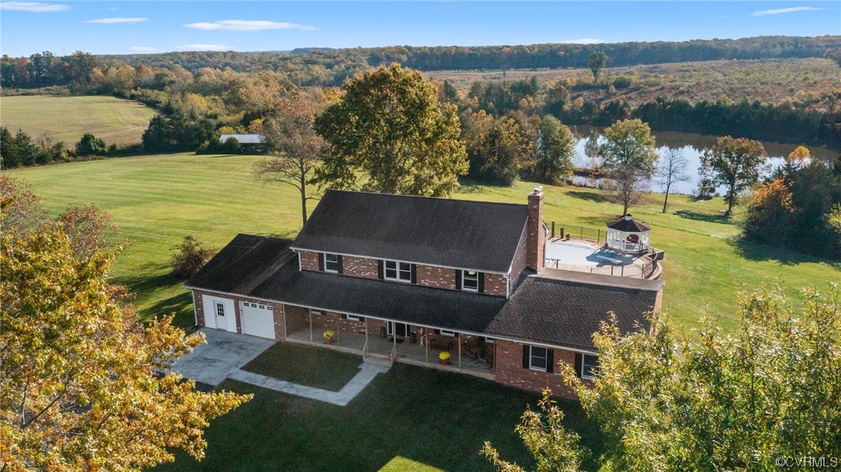 11221 Bristersburg Road Catlett, VA 20119 - Photo 9 of 49 an aerial view of a house with lake view