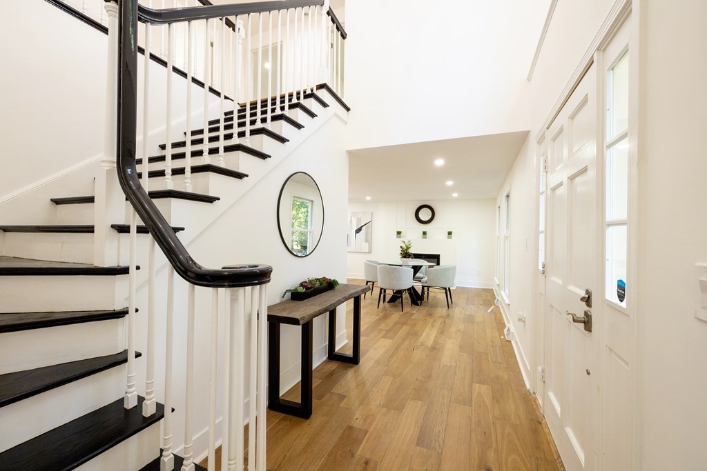 66 Patten Road Westford, MA 01886 - Photo 2 of 42 a view of entryway with wooden floor