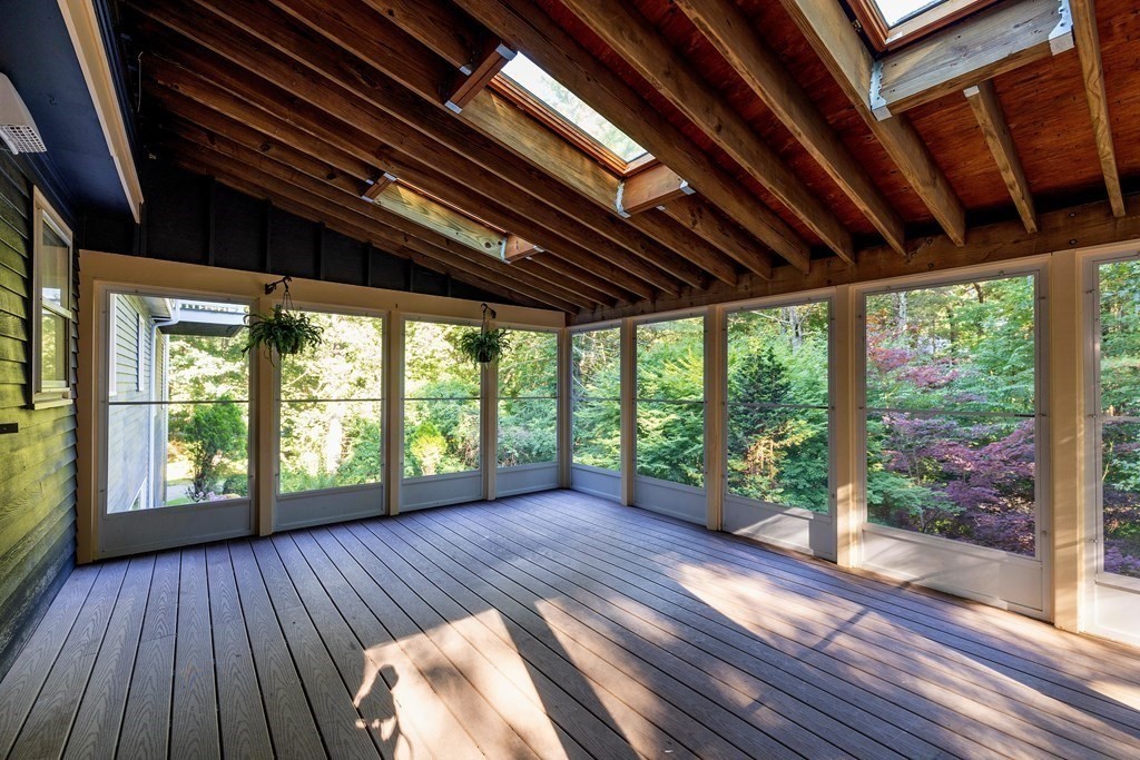 66 Patten Road Westford, MA 01886 - Photo 35 of 42 a view of porch with wooden floor
