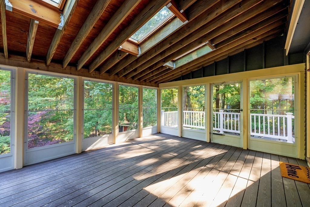 66 Patten Road Westford, MA 01886 - Photo 36 of 42 a view of a porch with wooden floor