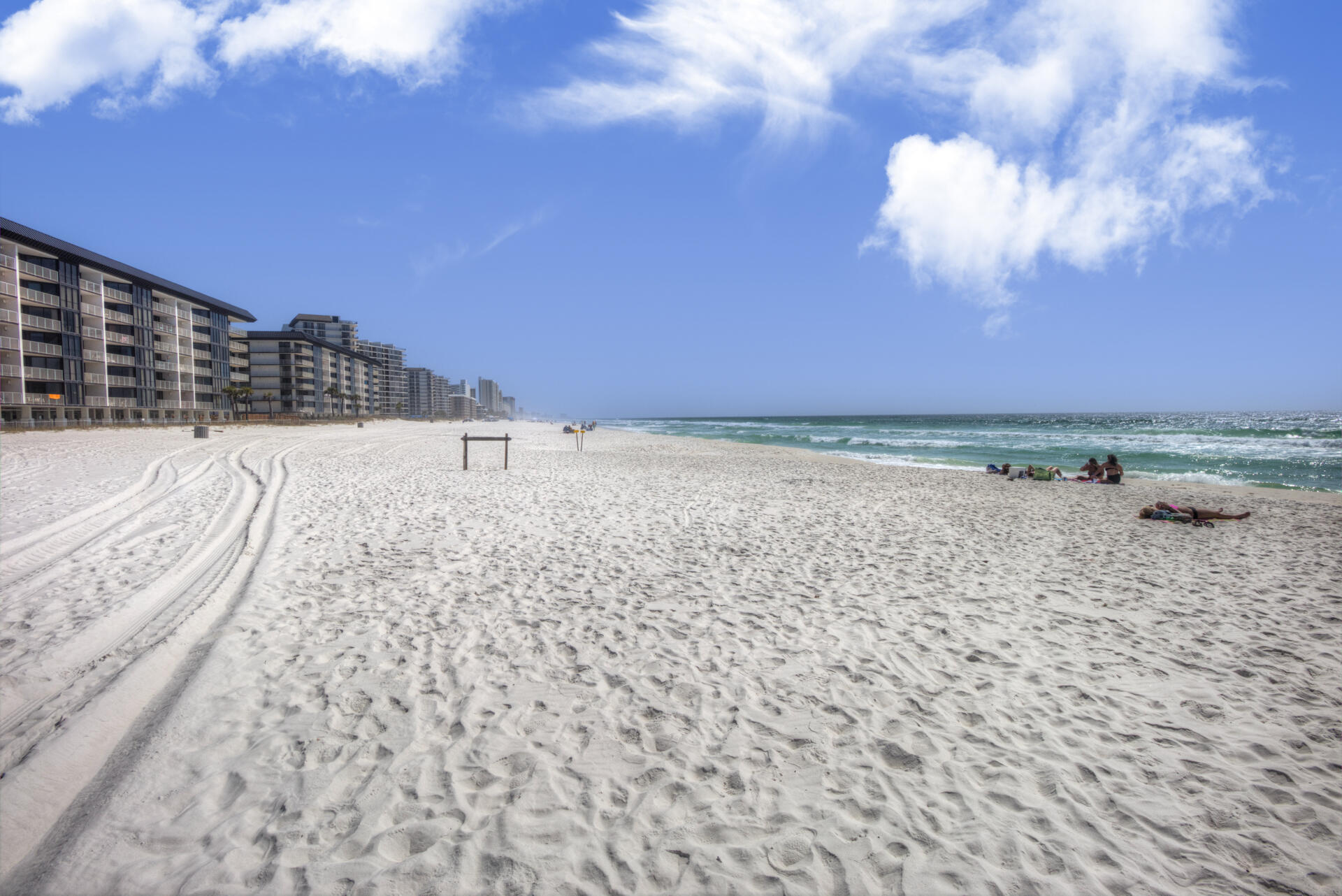 11800 Front Beach Road, Unit 703 Panama City Beach, FL 32407 - Photo 46 of 52 a view of a dry yard with wooden fence