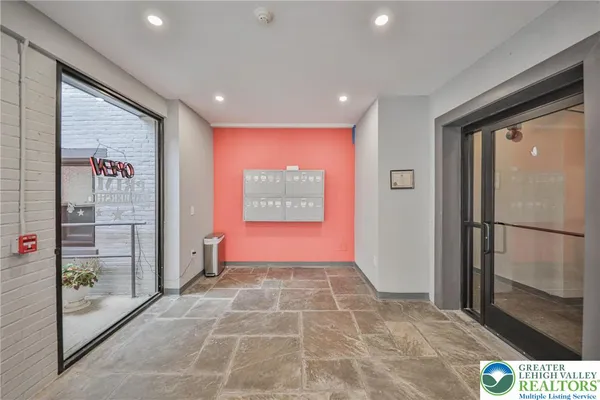 a view of an entryway
