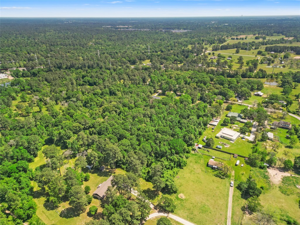 1107 Virgie Community Road Magnolia, TX 77354 - Photo 8 of 12 a view of a city with lush green forest