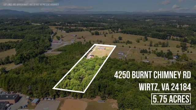 $549,900 | 4250 Burnt Chimney Road, Wirtz, VA 24184