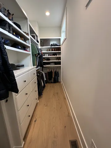 a view of storage and utility room