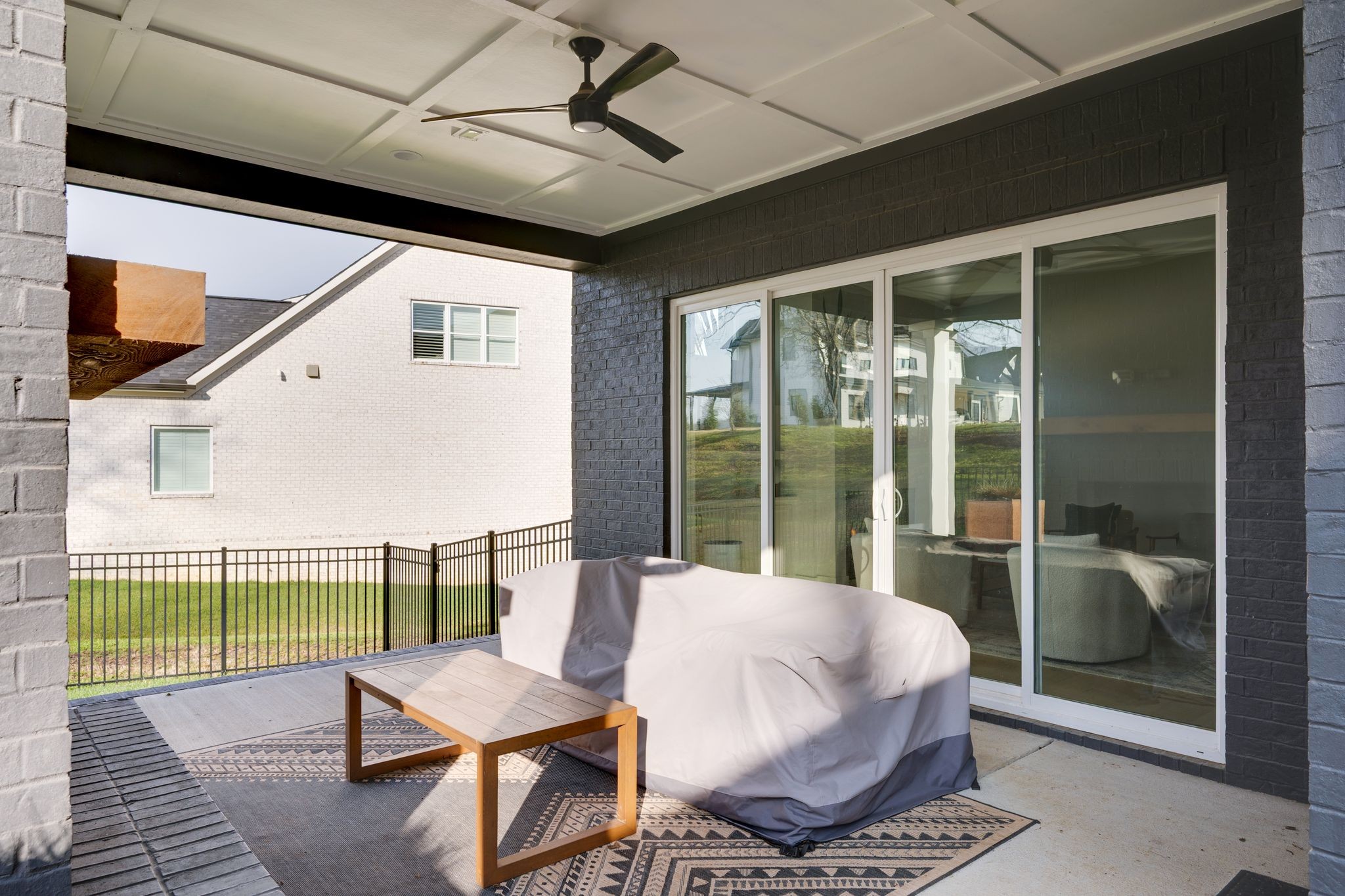 2725 Otterham Drive Thompson's Station, TN 37179 - Photo 29 of 36 a balcony with furniture and a garden view