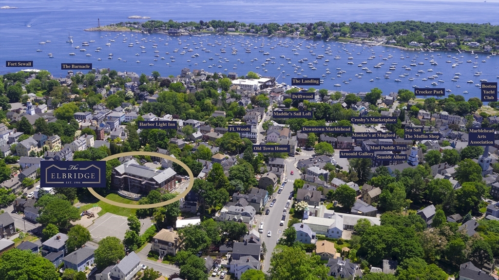 20 Mechanic Square, Unit 2 Marblehead, MA 01945 - Photo 3 of 42 an aerial view of multiple house