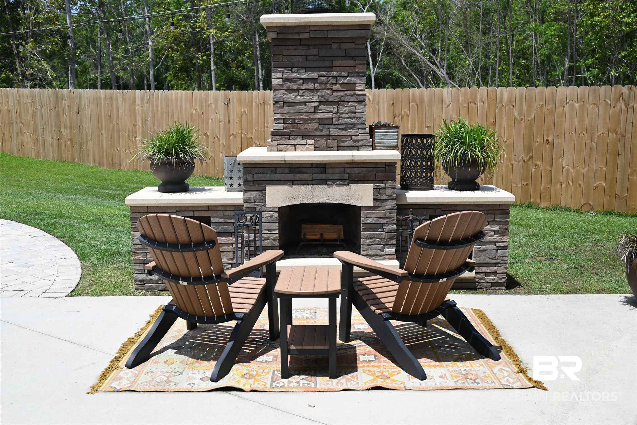 4795 Holder Road Orange Beach, AL 36561 - Photo 27 of 39 Outdoor Fireplace
