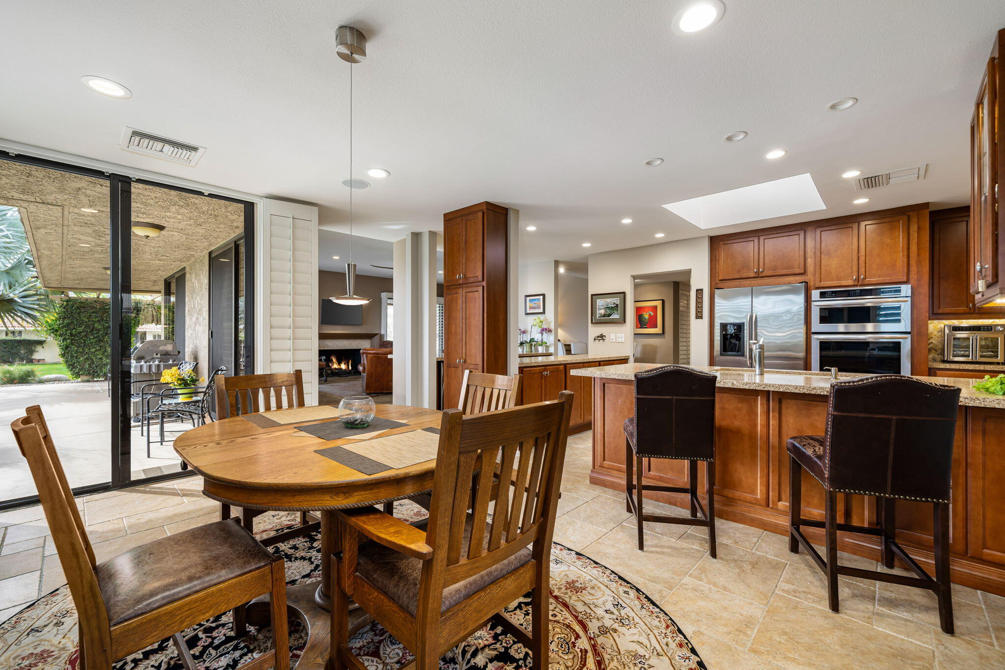 3 Tulane Court Rancho Mirage, CA 92270 - Photo 13 of 47 a view of a dining room with furniture