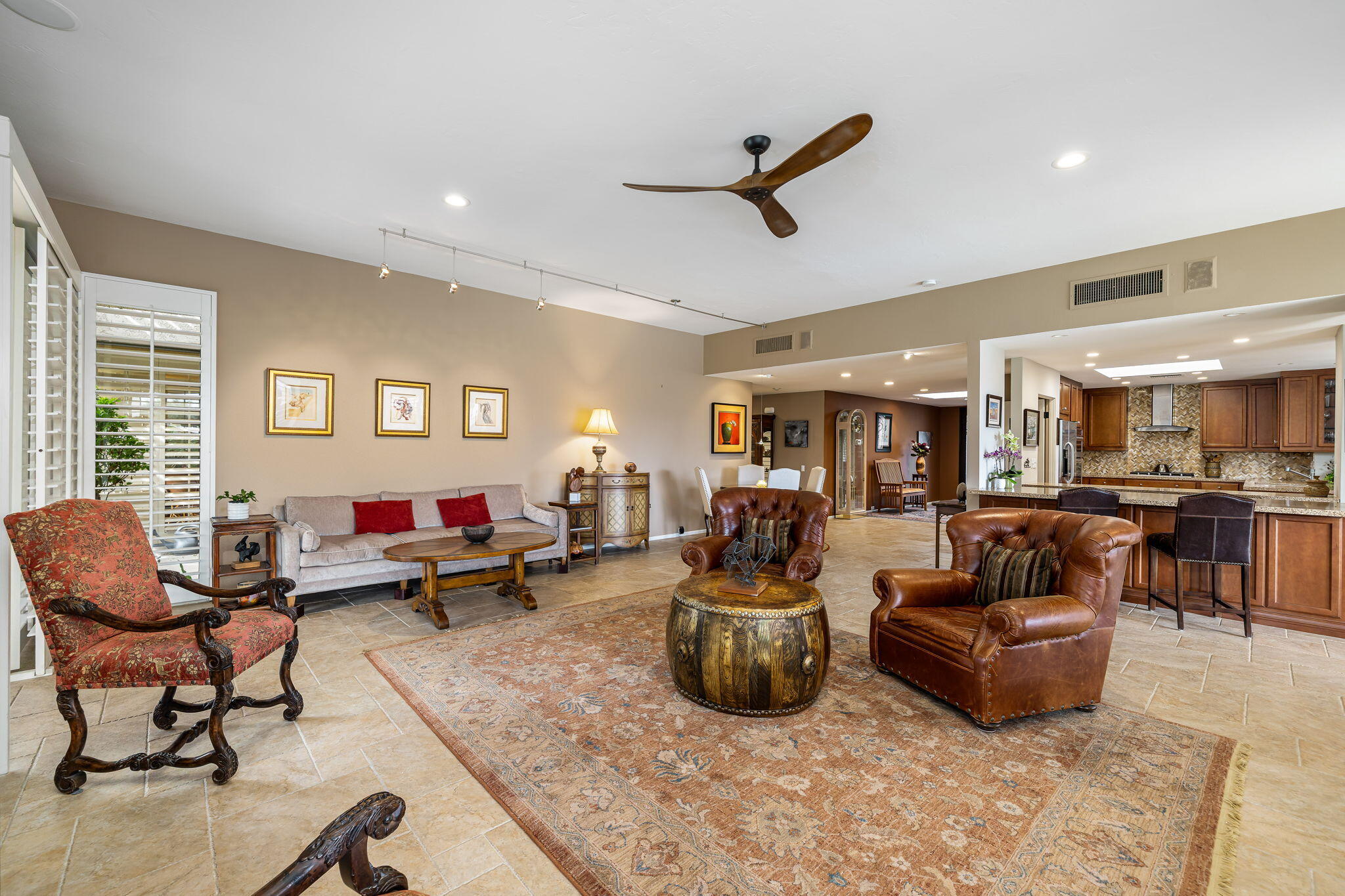 3 Tulane Court Rancho Mirage, CA 92270 - Photo 7 of 47 a living room with furniture and a large window