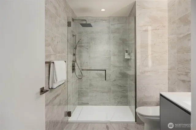 a front view of a building