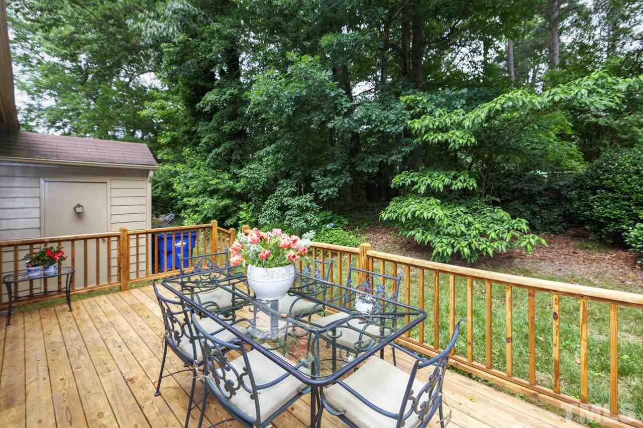 407 Weathergreen Drive Raleigh, NC 27615 - Photo 13 of 14 Large deck perfect for entertaining!