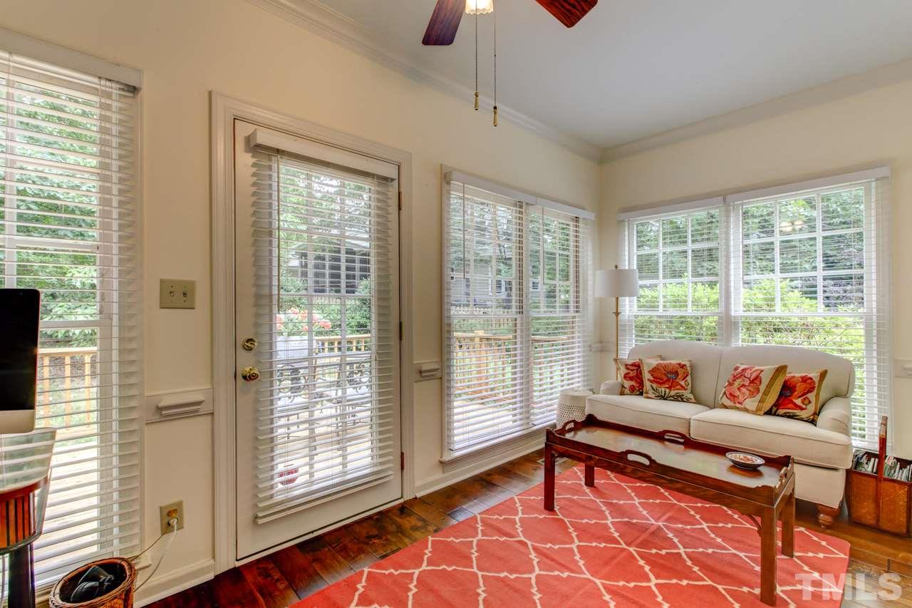 407 Weathergreen Drive Raleigh, NC 27615 - Photo 8 of 14 This is where you'll want to sip your morning coffee and enjoy the outdoor views.