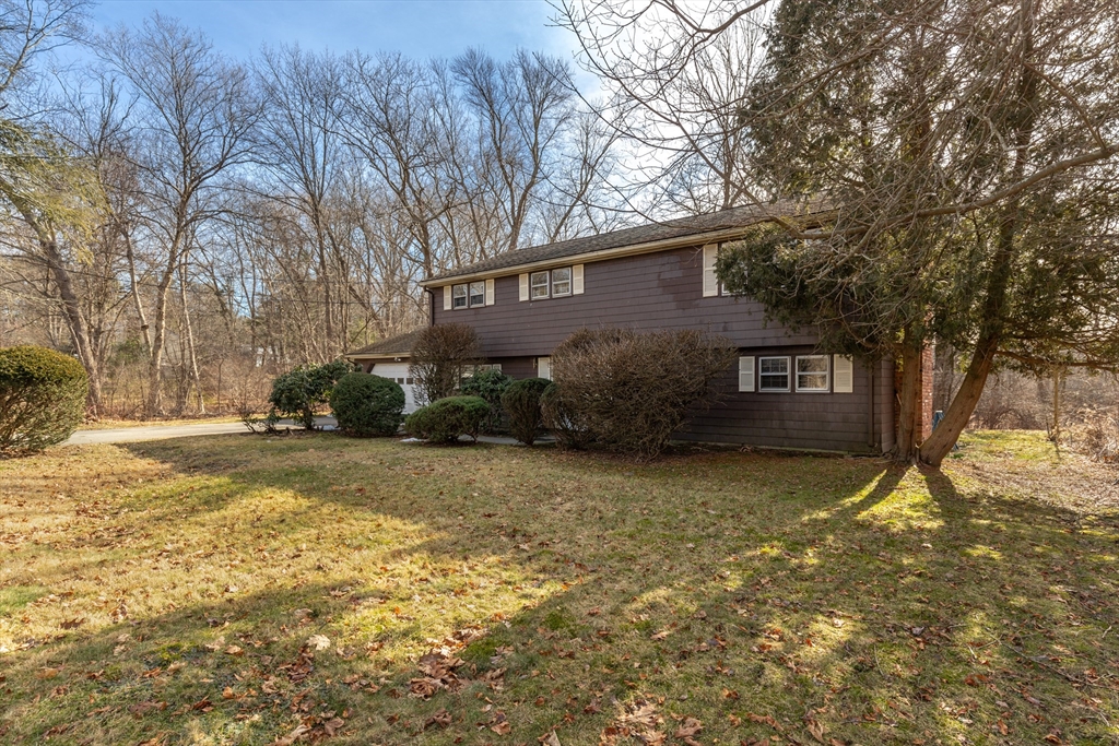 51 Eldred Street Lexington, MA 02420 - Photo 3 of 30 a view of a yard with a tree