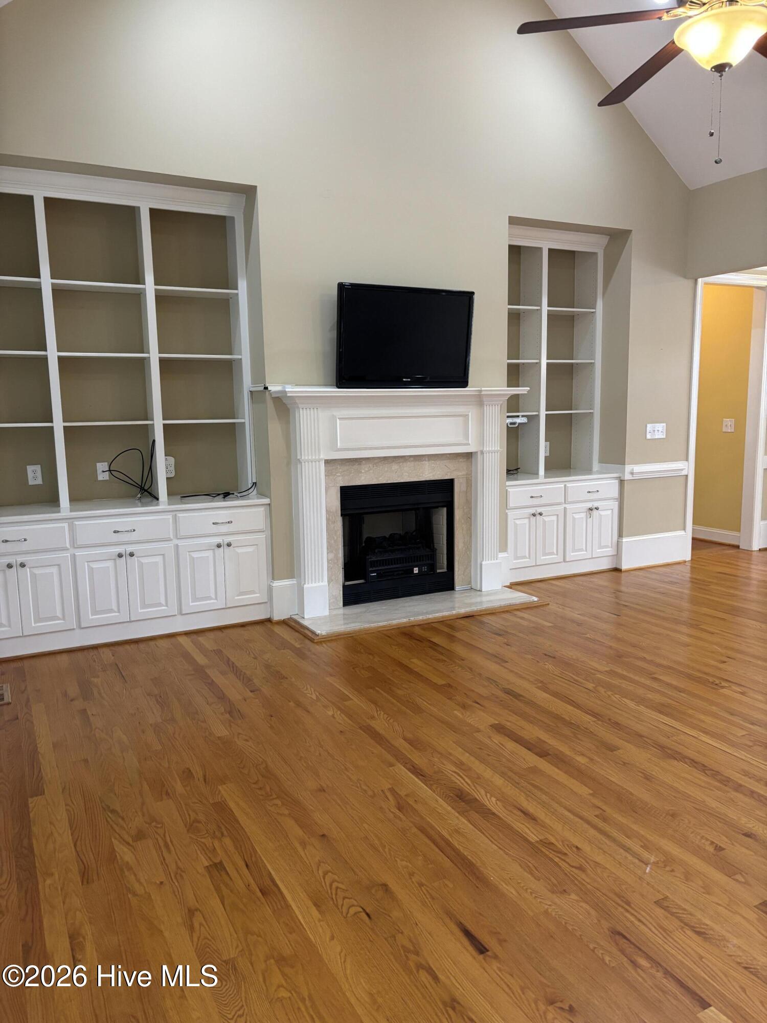 4741 Joyner Road Elm City, NC 27822 - Photo 9 of 37 great room fireplace wall