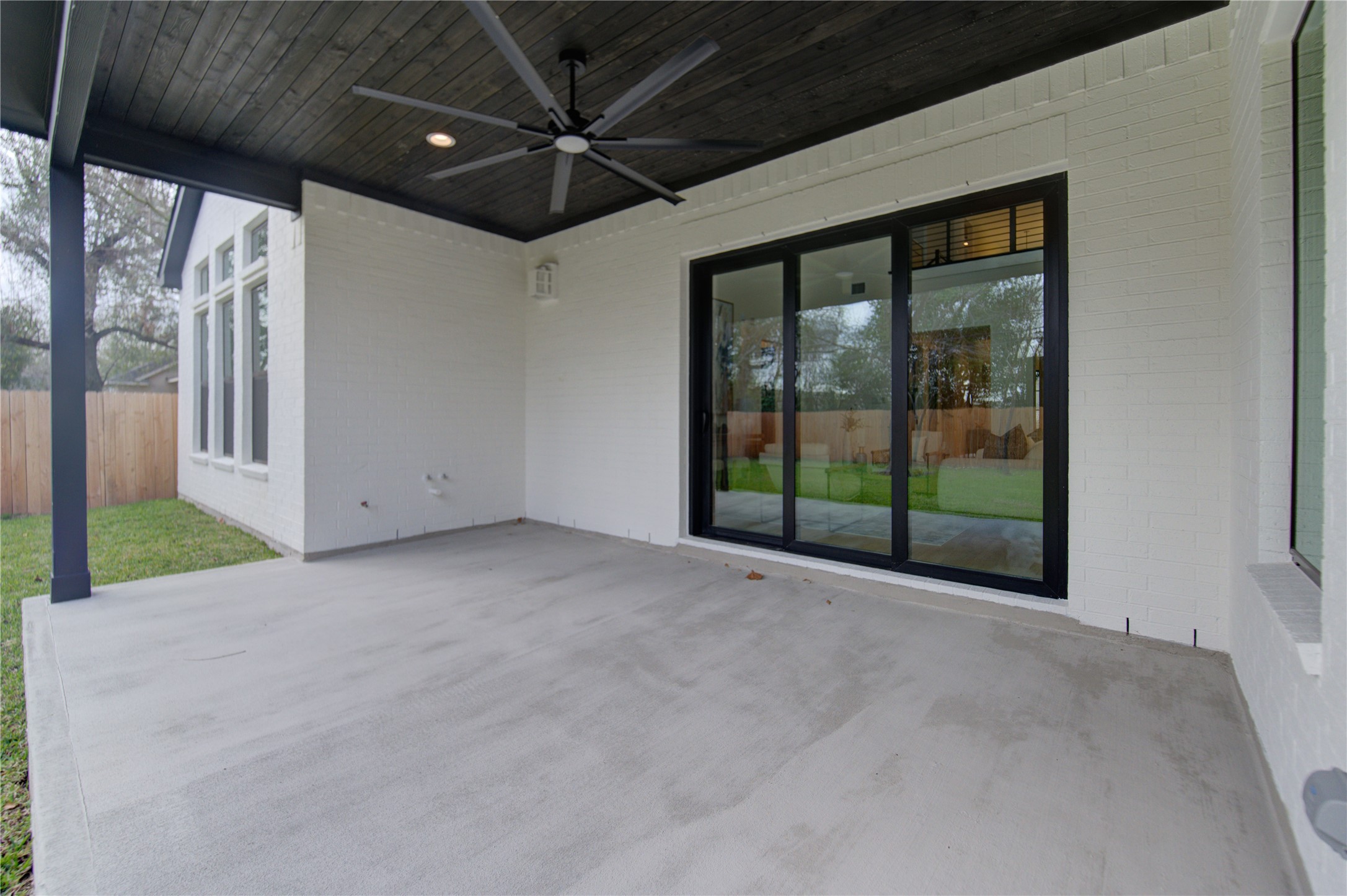 1502 Story Street Houston, TX 77055 - Photo 39 of 42 The covered patio is pre-plumbed for your outdoor kitchen
