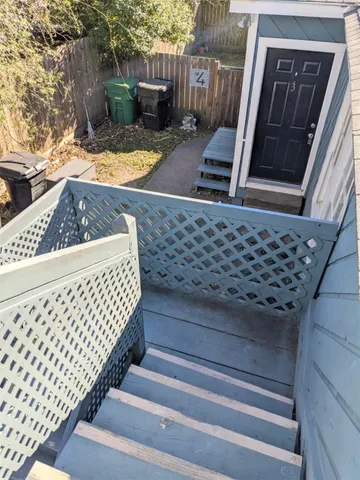 a view of outdoor space and porch