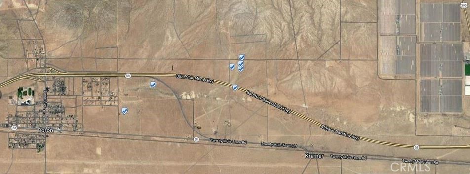 7 Parcels Boron, CA 93516 - Photo 2 of 3 a bathroom with a shower