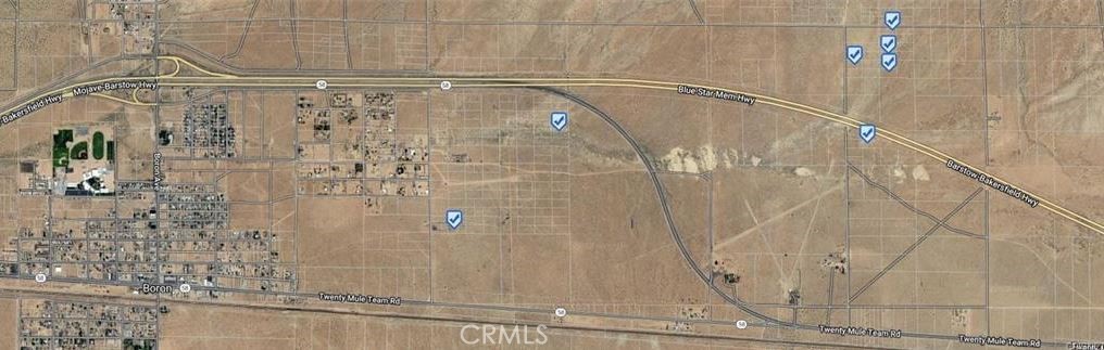 7 Parcels Boron, CA 93516 - Photo 3 of 3 a bathroom with a shower