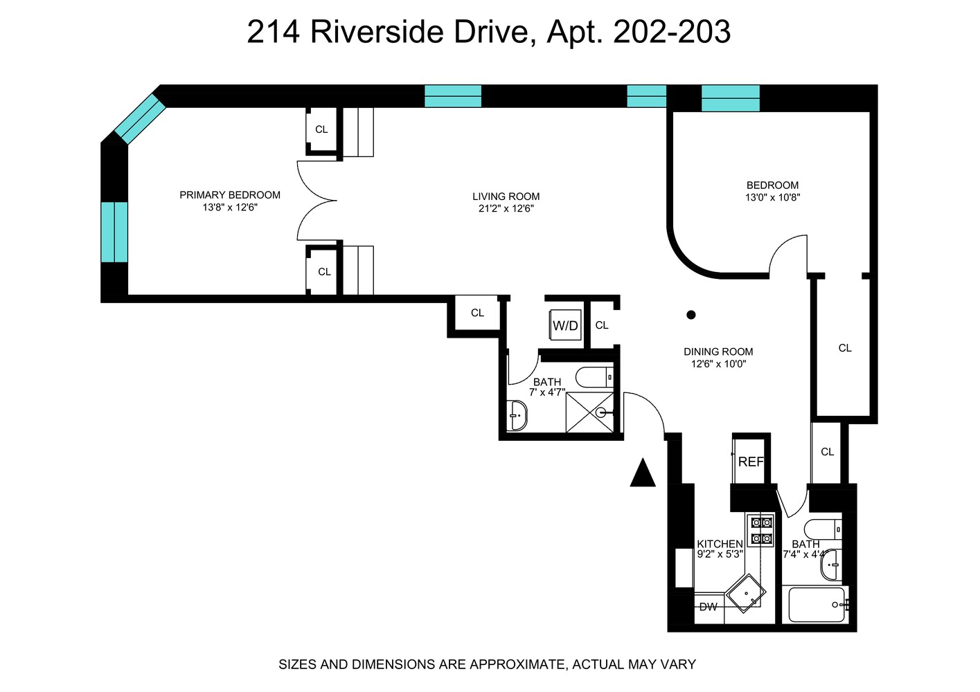 214 Riverside Drive, Unit 202/203 Manhattan, NY 10025 - Photo 17 of 17