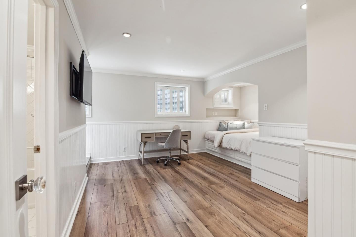 731 Oregon Avenue San Mateo, CA 94402 - Photo 21 of 34 a living room with furniture and a wooden floor