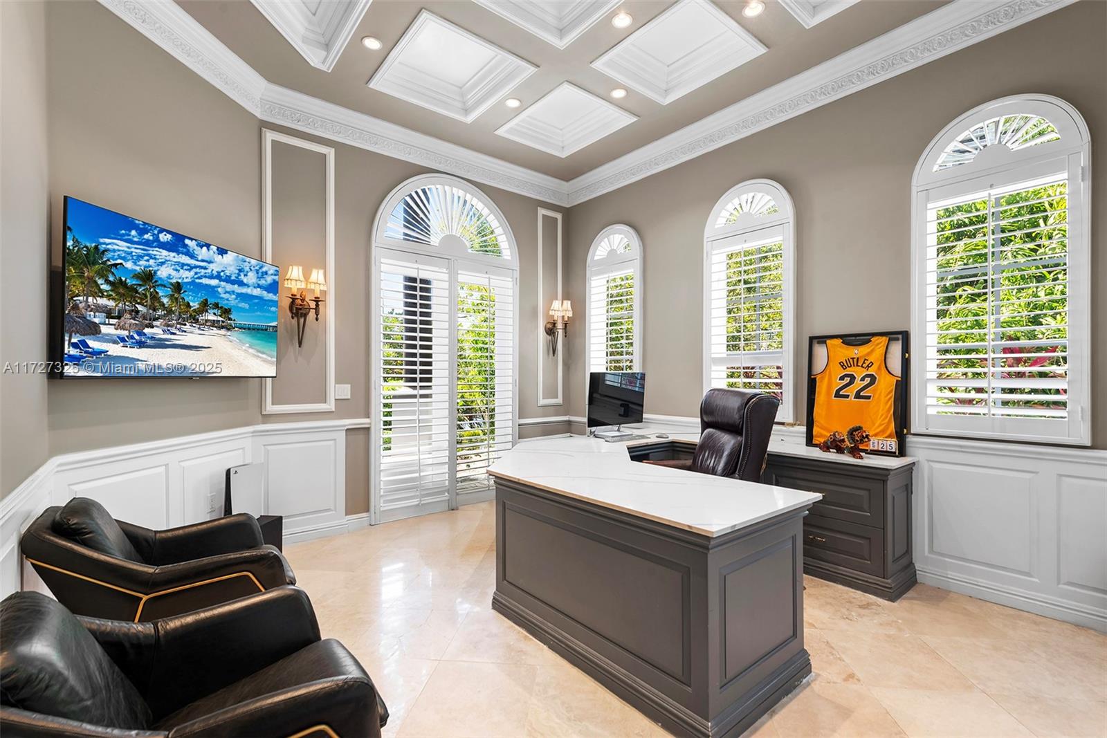 3914 Island Estates Drive Aventura, FL 33160 - Photo 17 of 40 a living room with furniture and a large window