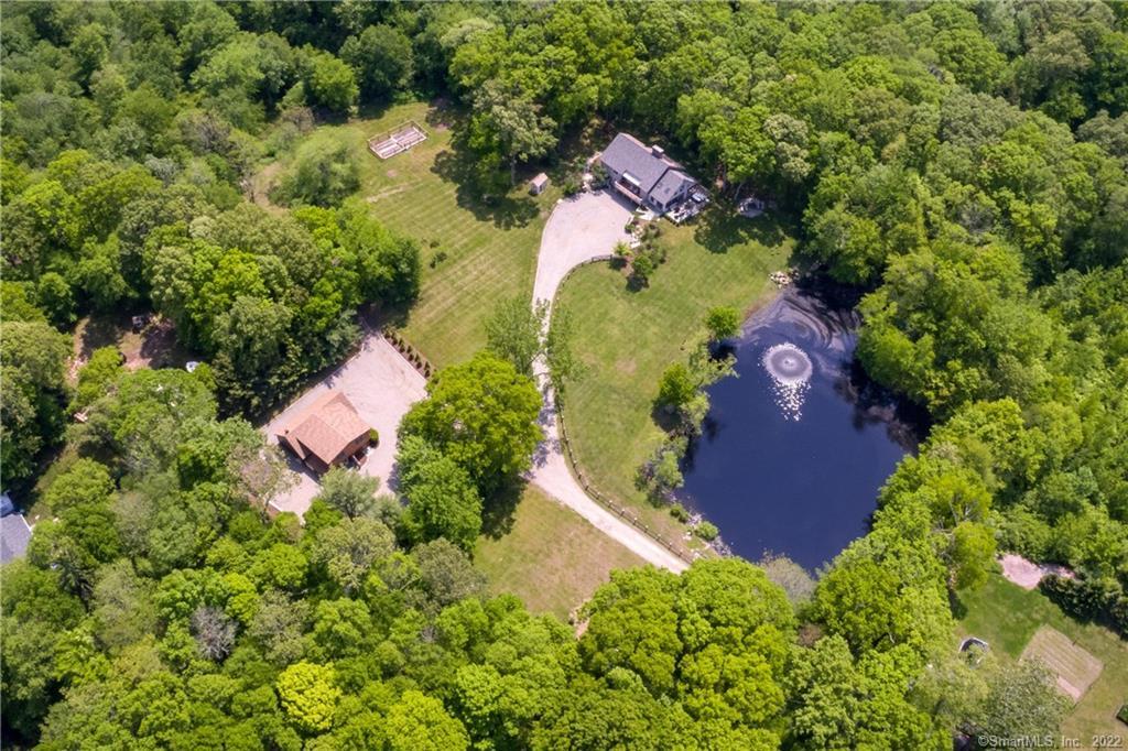 133 Boston Post Road Old Lyme, CT 06371 - Photo 1 of 1 Private compound with main residence, guest apartment, garage pond and outbuildings