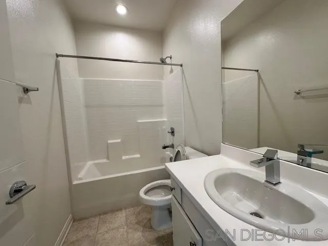 2036 Mayon Road Chula Vista, CA 91915 - Photo 32 of 49 a bathroom with a sink toilet and shower