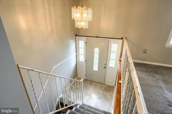 a view of a livingroom with wooden floor