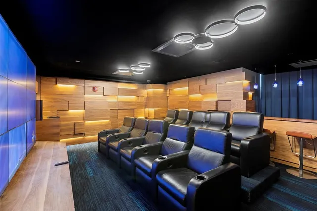 a workspace with furniture and window