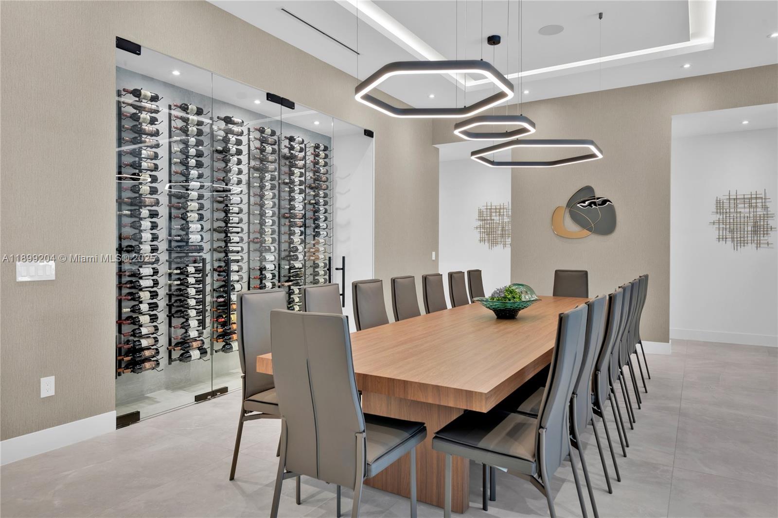 2110 Northeast 197th Terrace Miami, FL 33179 - Photo 73 of 77 a view of a dining room with furniture and wooden floor