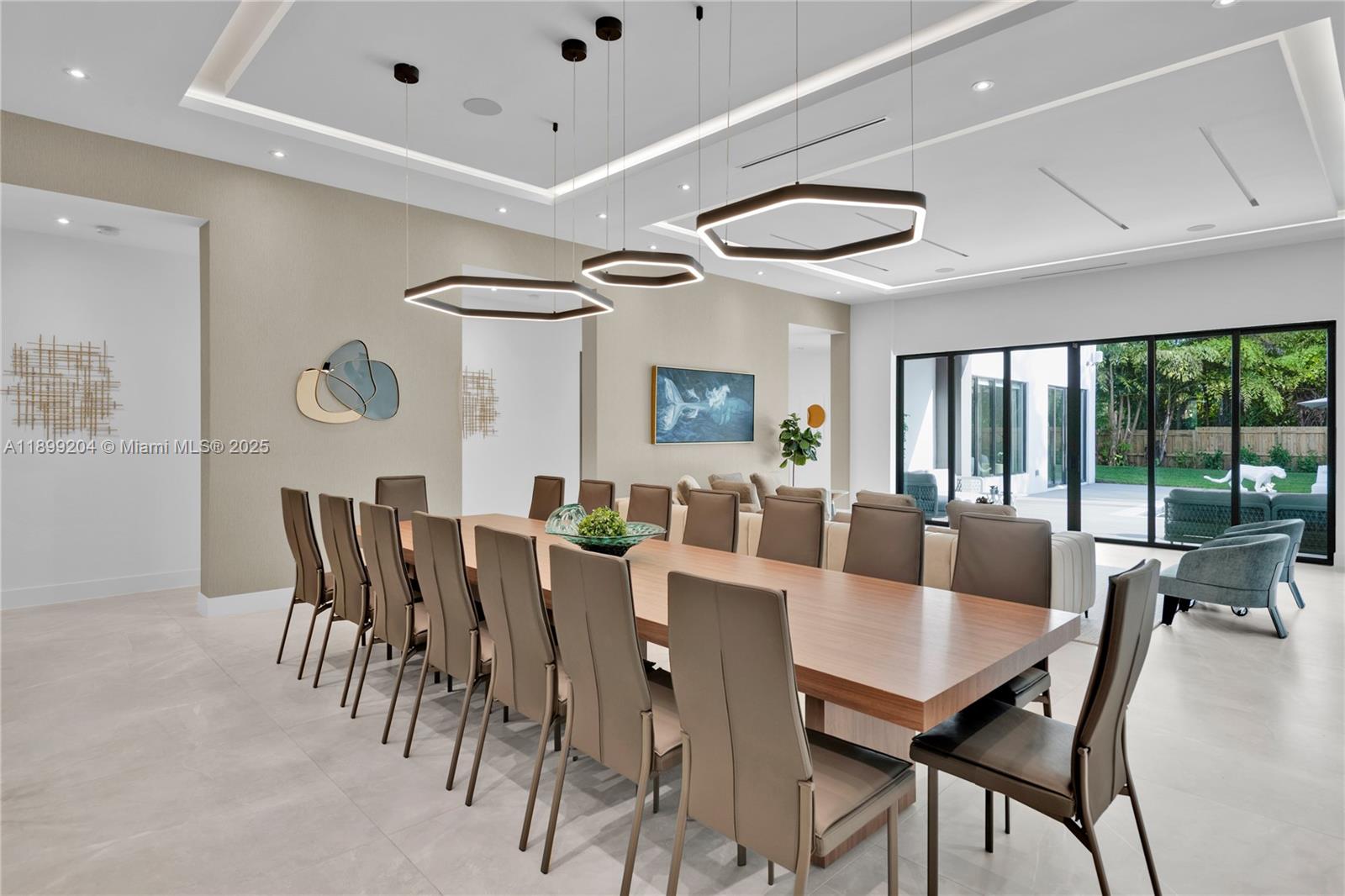 2110 Northeast 197th Terrace Miami, FL 33179 - Photo 76 of 77 a view of a dining room with furniture window and outside view