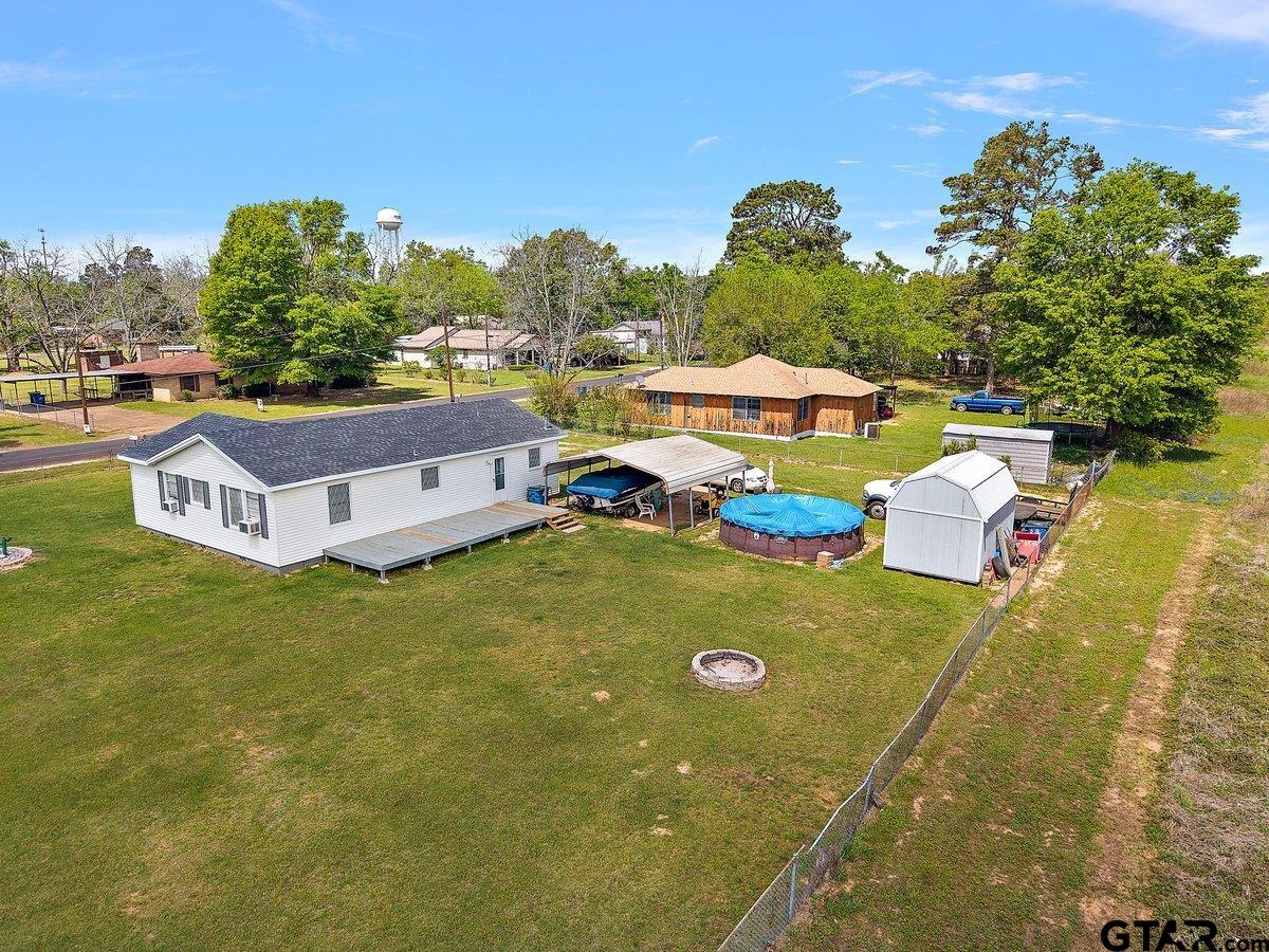 279 Fairview Street Rusk, TX 75785 - Photo 20 of 23 an aerial view of a house with outdoor space swimming pool and mountain view
