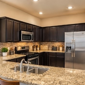 2634 Prancing Stream Drive Spring, TX 77373 - Photo 10 of 31 Kitchen-Breakfast & Dinning area - AI enhanced