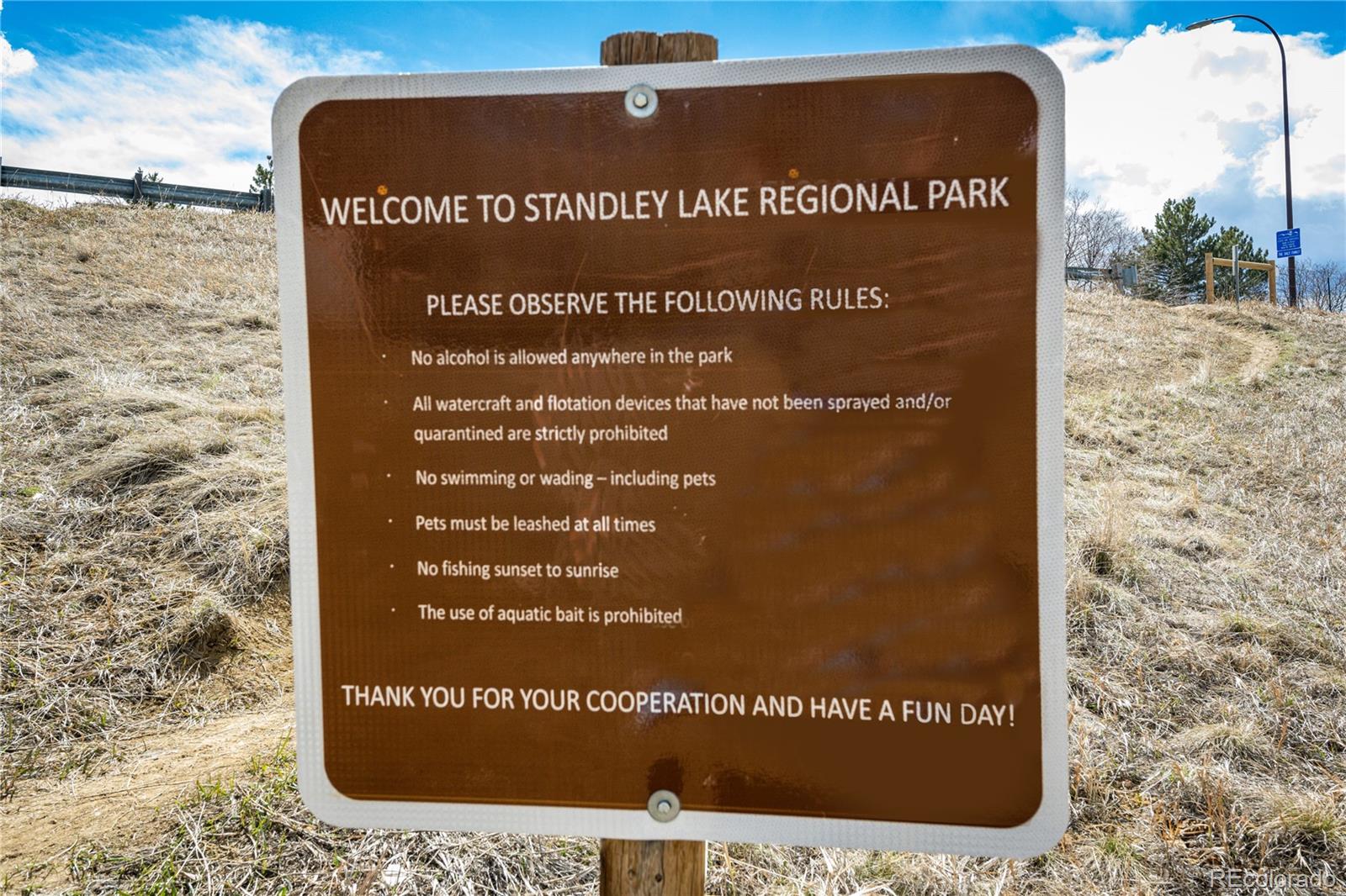 8712 Independence Way Arvada, CO 80005 - Photo 35 of 40 a view of a sign