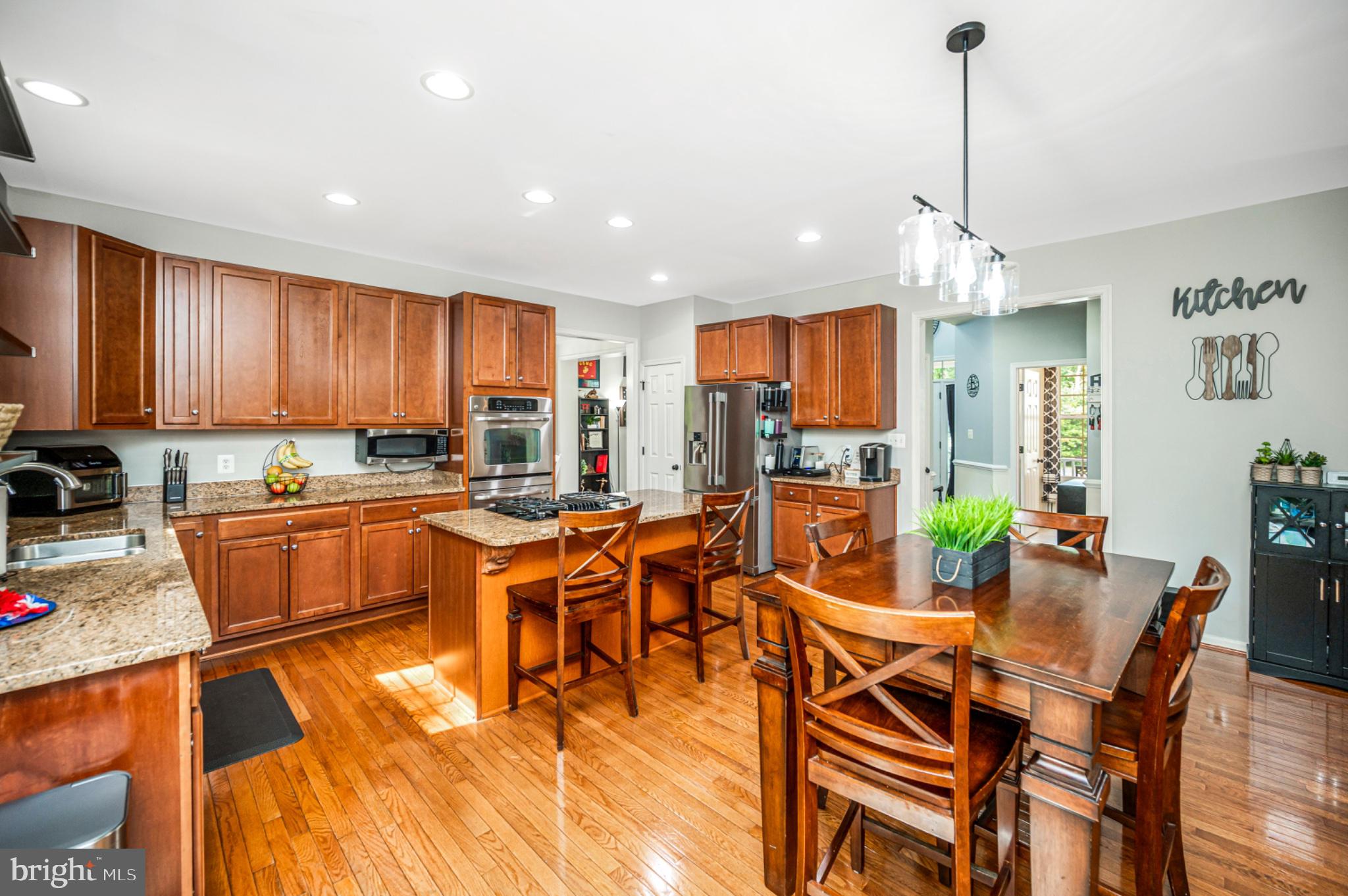 239 Toluca Road Stafford, VA 22556 - Photo 37 of 75 Inviting kitchen with warm wood tones.