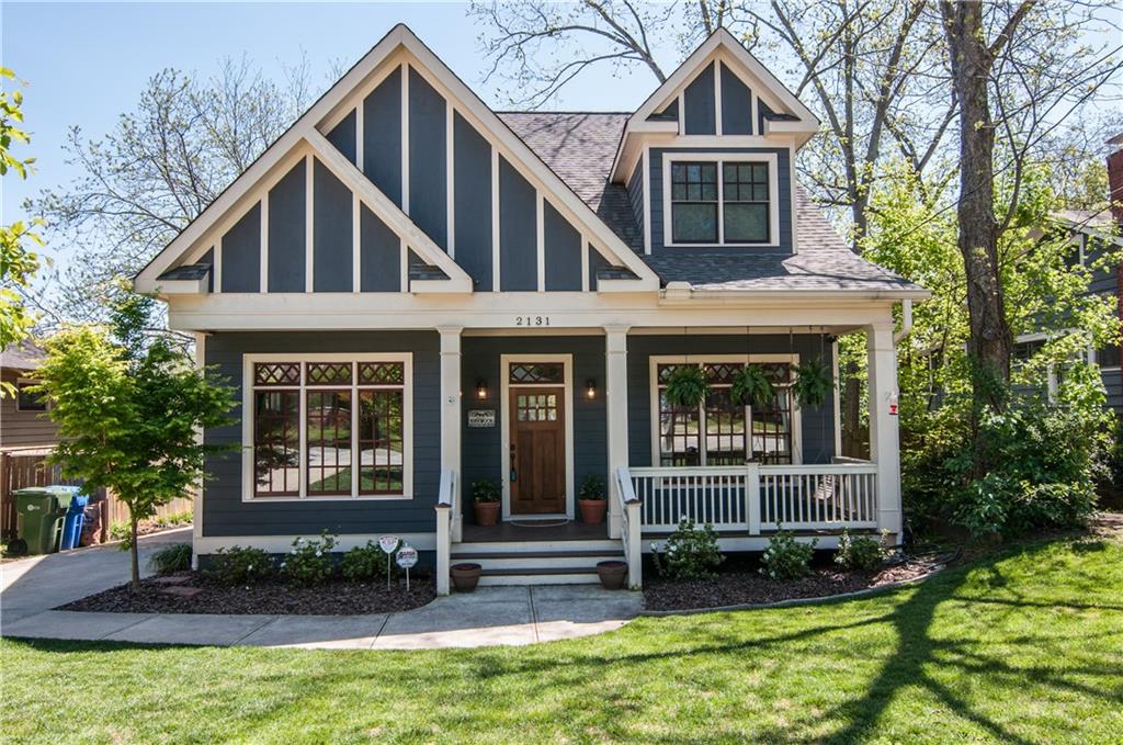 2131 Ridgedale Road Northeast Atlanta, GA 30317 - Photo 1 of 1 a front view of a house with a yard