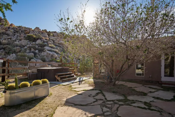 a view of a couches in the patio