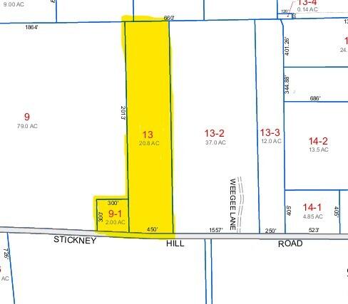 352 Stickney Hill Road Brownville, ME 04414 - Photo 20 of 22 DelRio Plot Map