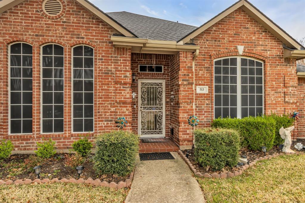 513 Cameron Lane Allen, TX 75002 - Photo 2 of 33 Inviting front entry with a covered porch!